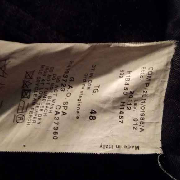 Men's Armani pea coat - Picture 4 of 4